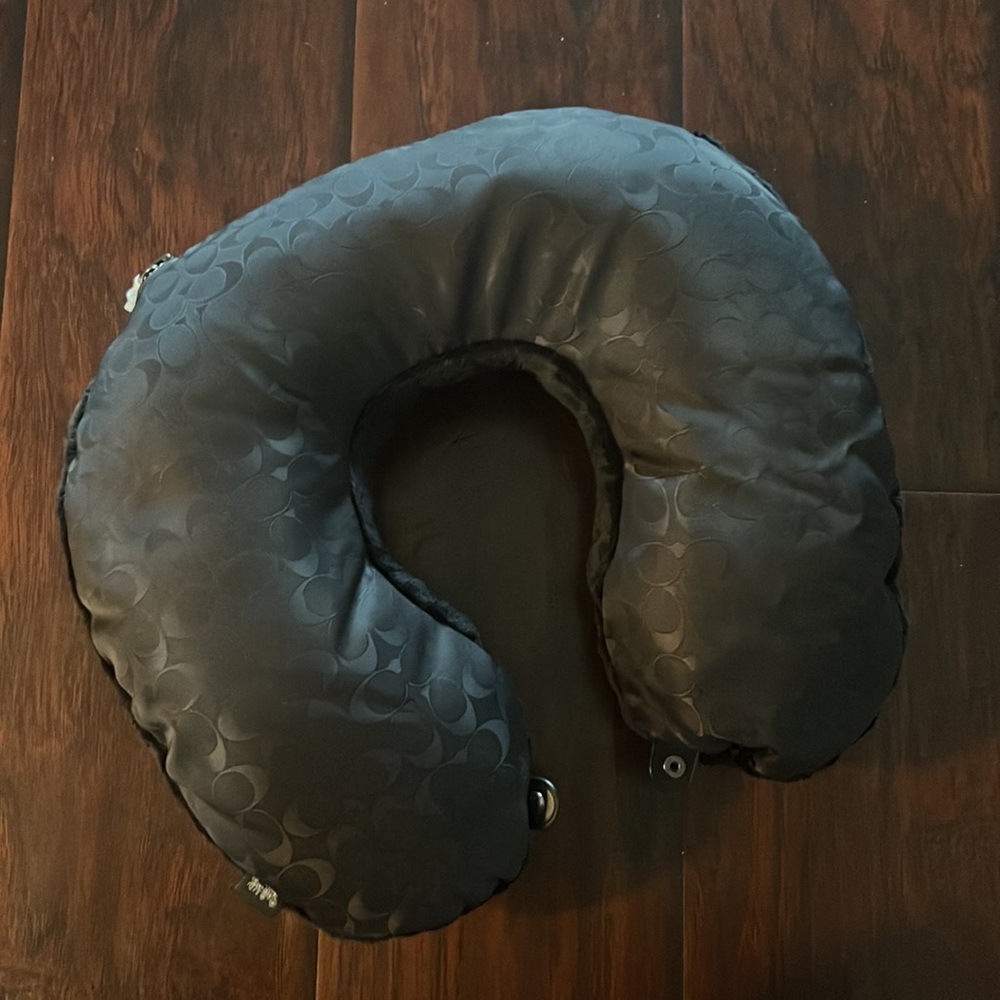 Coach Travel Neck Pillow NWOT